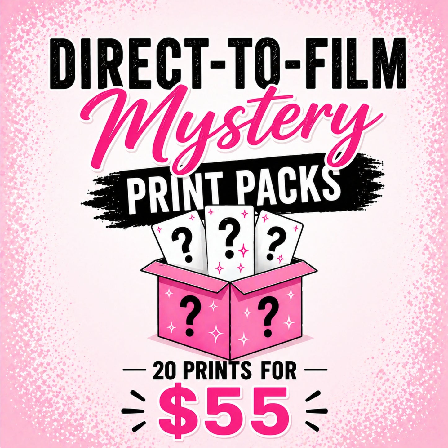 Mystery Pack 20/$55