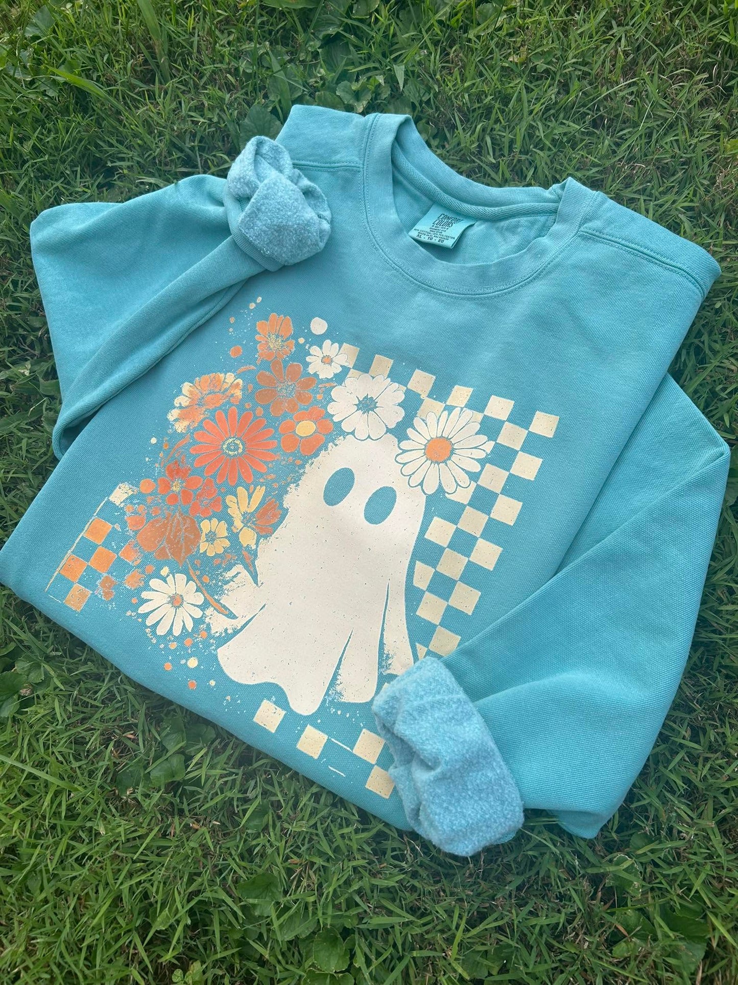 Floral Ghost tee