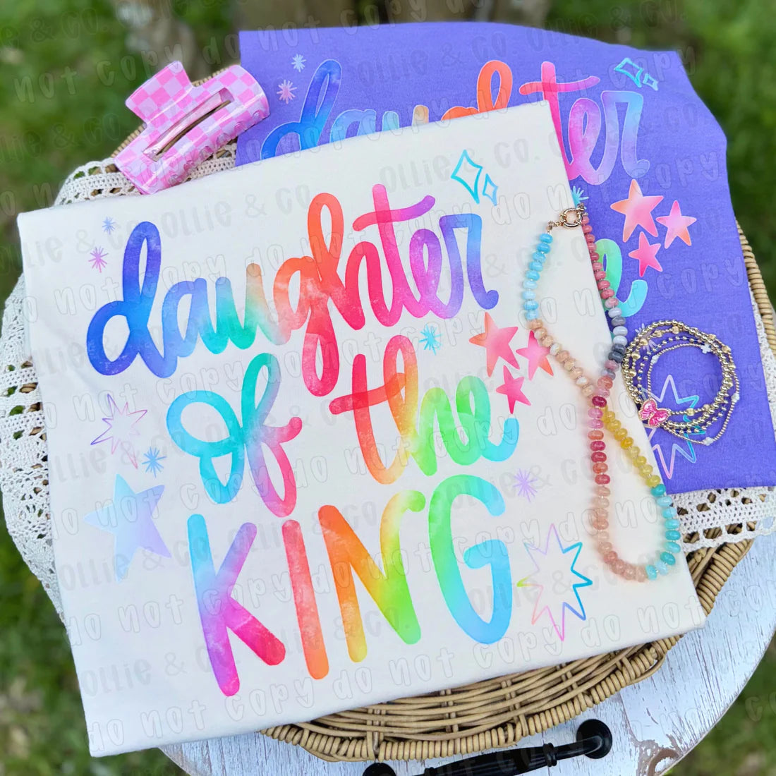 Daughter of the King Faith DTF Transfer