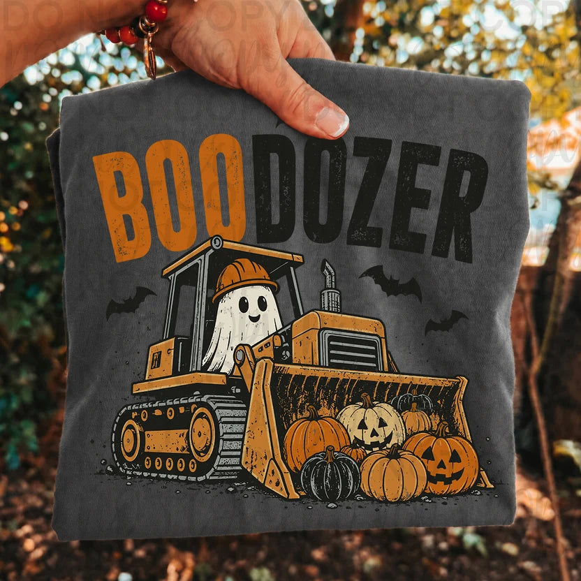 BOOdozer Halloween DTF Print