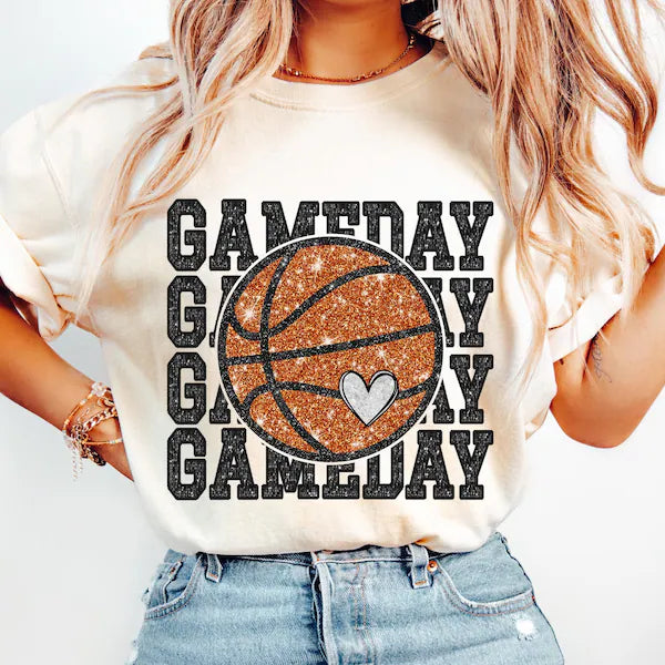 Basketball Gameday Sports DTF Print