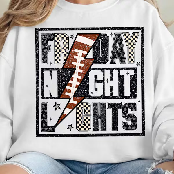 Friday Night Lights Football Sports DTF Print