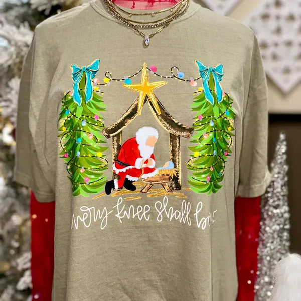 Every Knee Shall Bow Christmas DTF Transfer