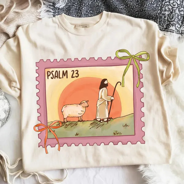 Psalm 23 Faith DTF Transfer