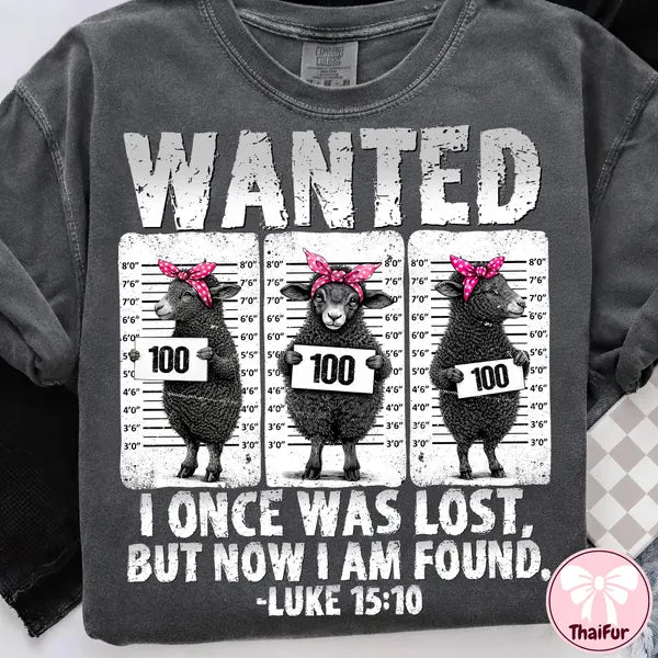 Wanted Faith DTF Transfer