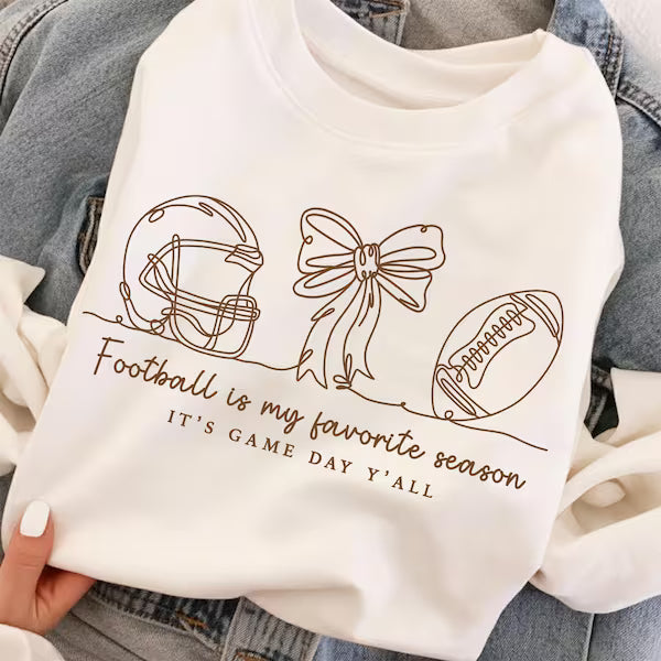 My Favorite Season is Football Gameday Sports DTF Print