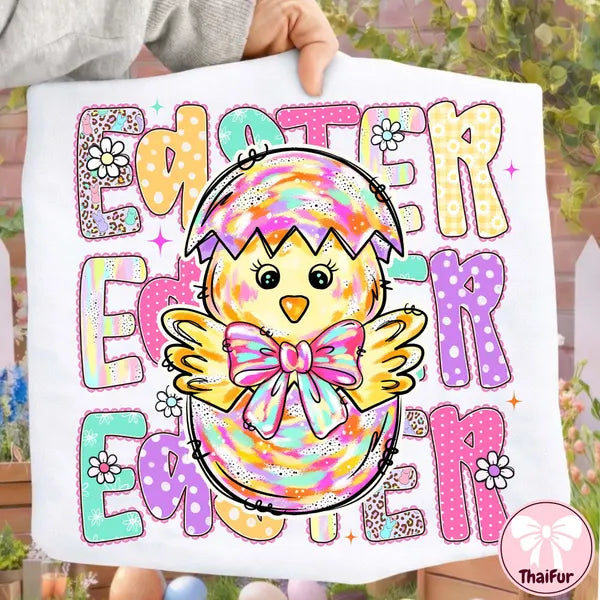Easter Chick Easter DTF Transfer