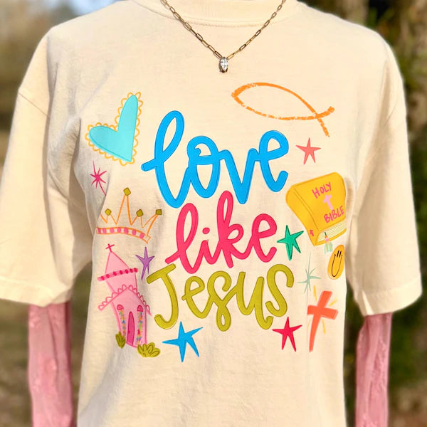 Love Like Jesus Faith DTF Transfer