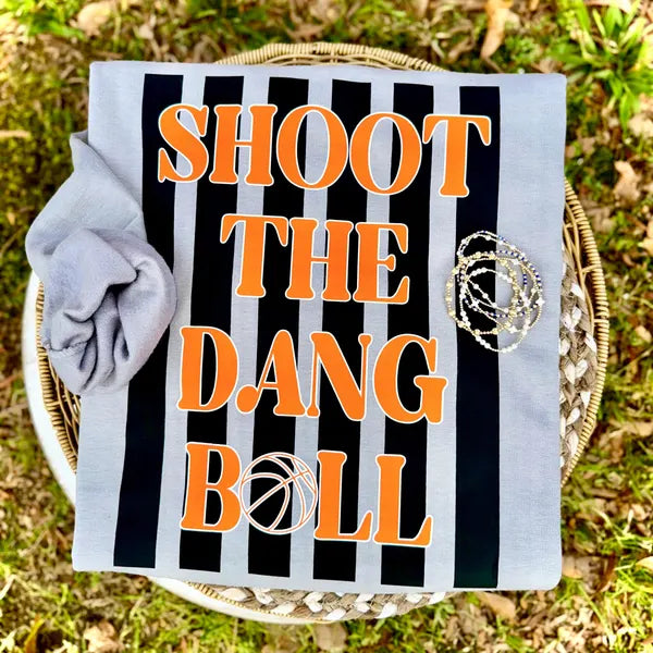 Shoot the Dang Ball Basketball DTF Transfer