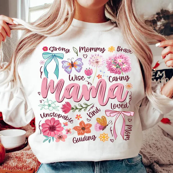 Mama Traits Title DTF Transfer
