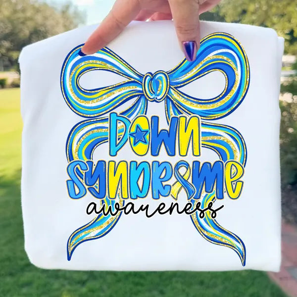 Down Syndrome Awareness DTF Transfer