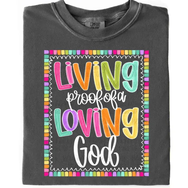 Living Proof of a Loving God Faith DTF Print