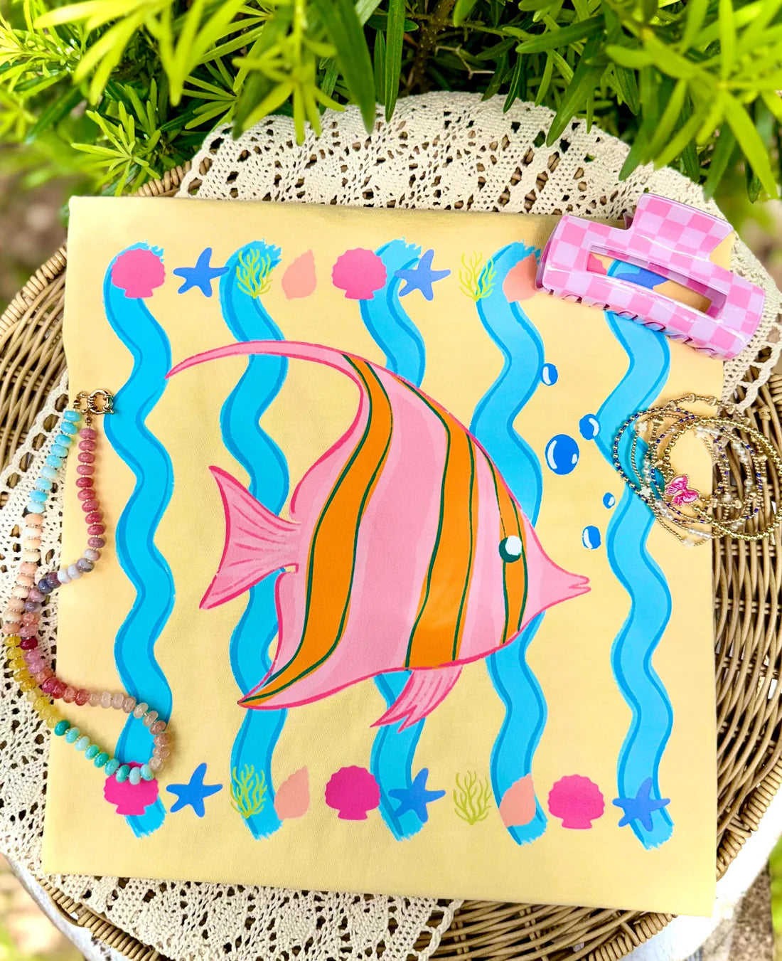 Angelfish Summer Everyday DTF Transfer