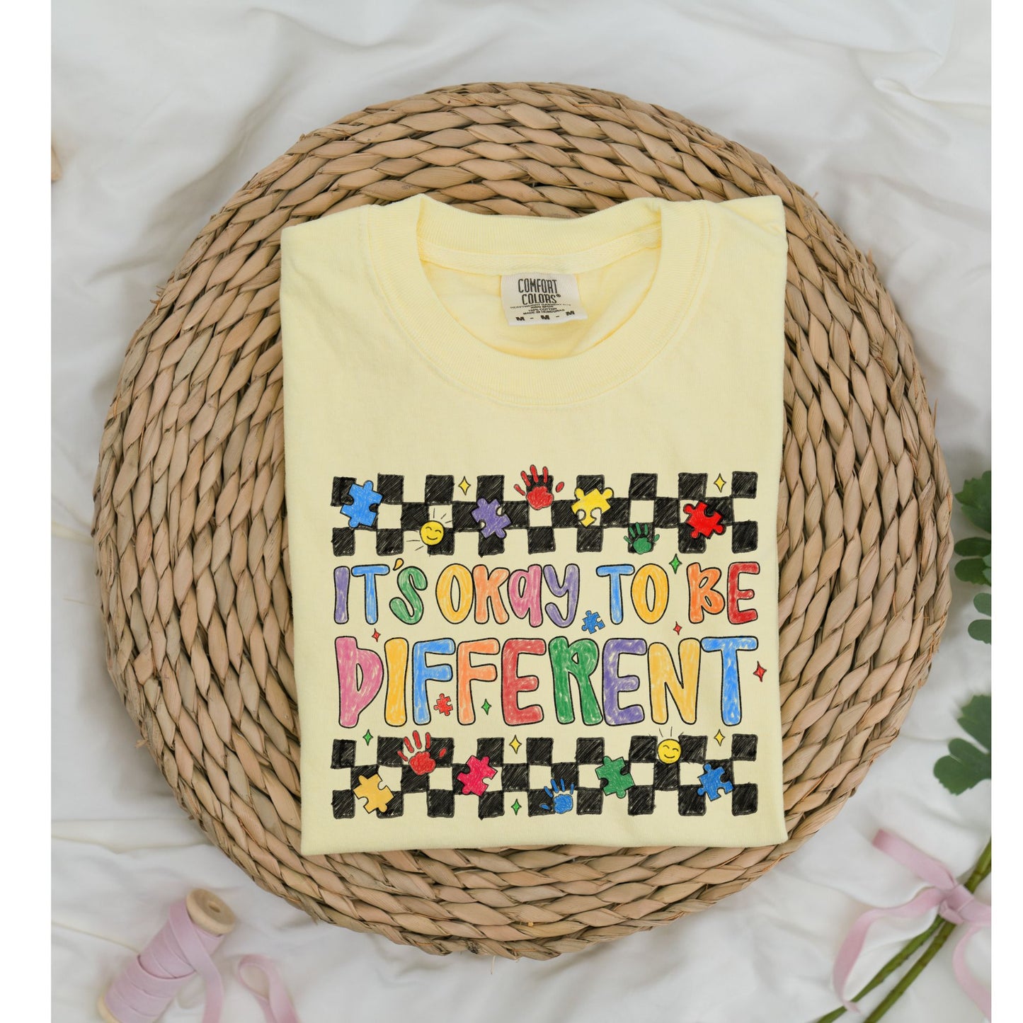 It's Okay to be Different Autism Awareness DTF Transfer