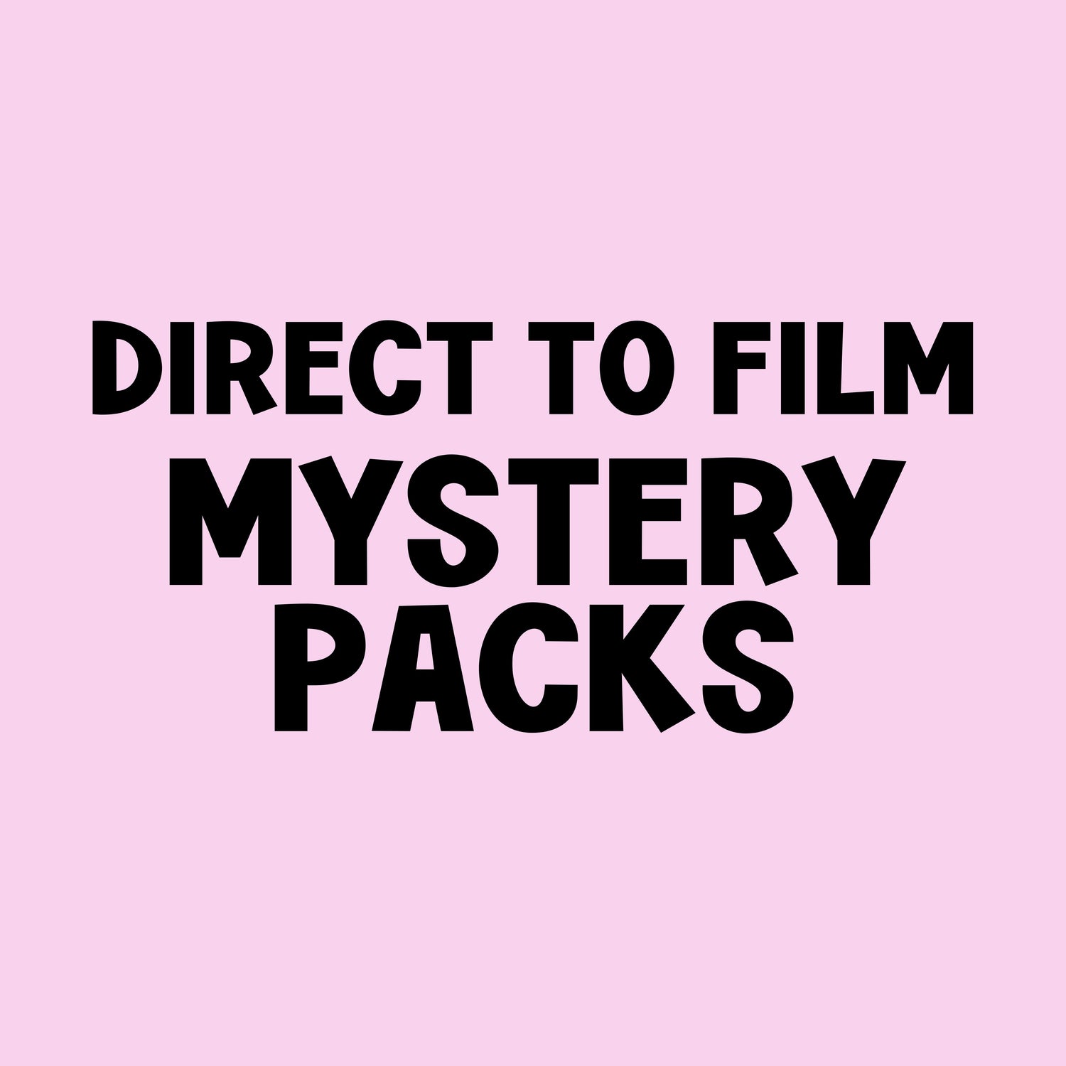 DTF Mystery Packs