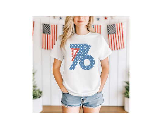 1776 July 4th DTF Transfer