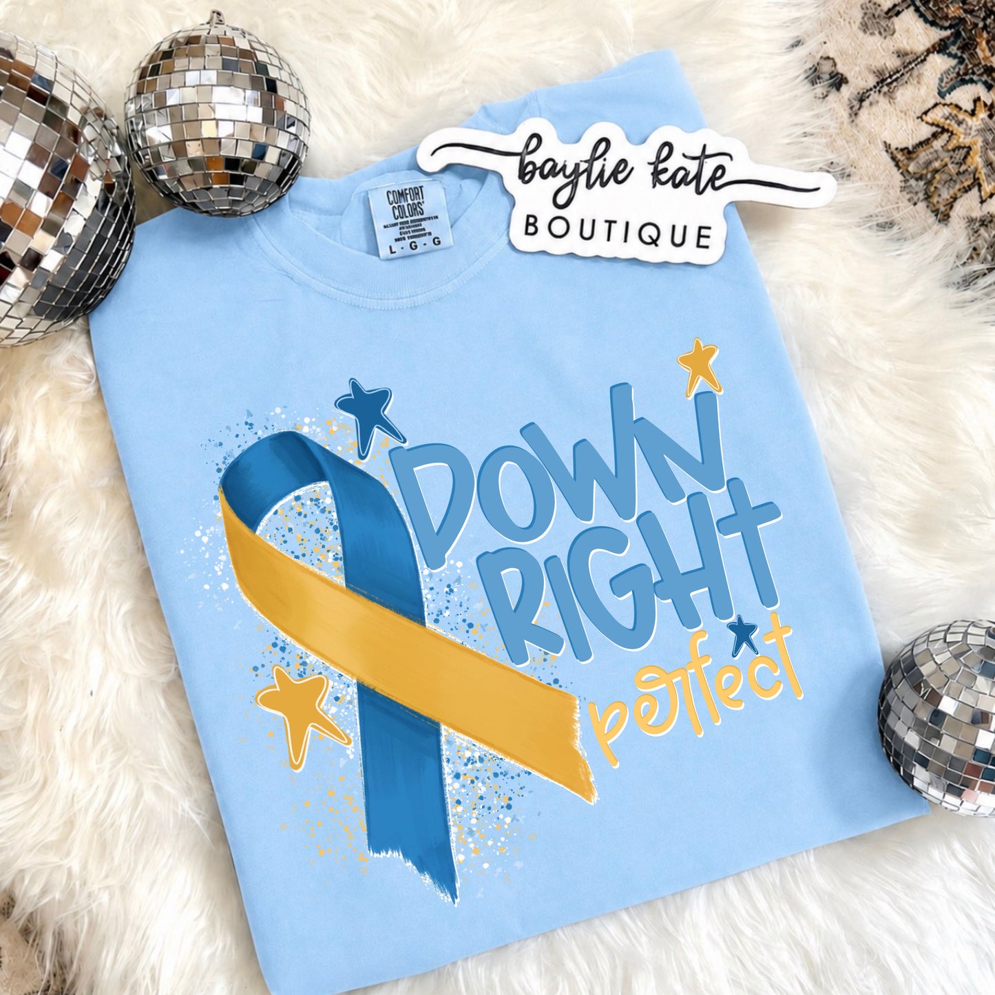Down Right Perfect Awareness DTF Print