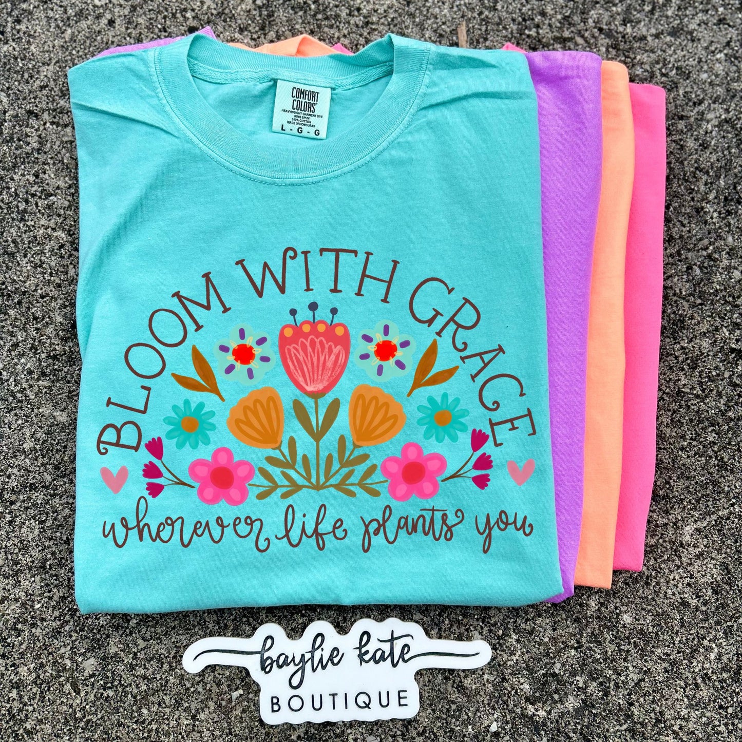 Bloom Where You Are Planted tee