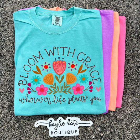 Bloom Where You Are Planted tee