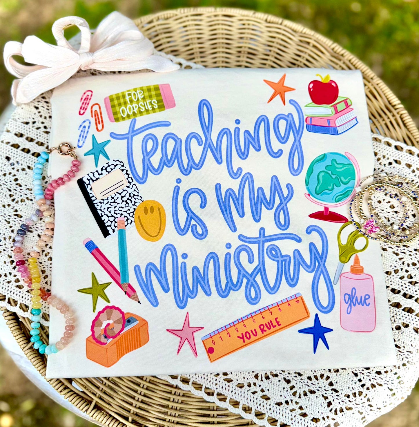 Teaching is My Ministry Faith DTF Transfer