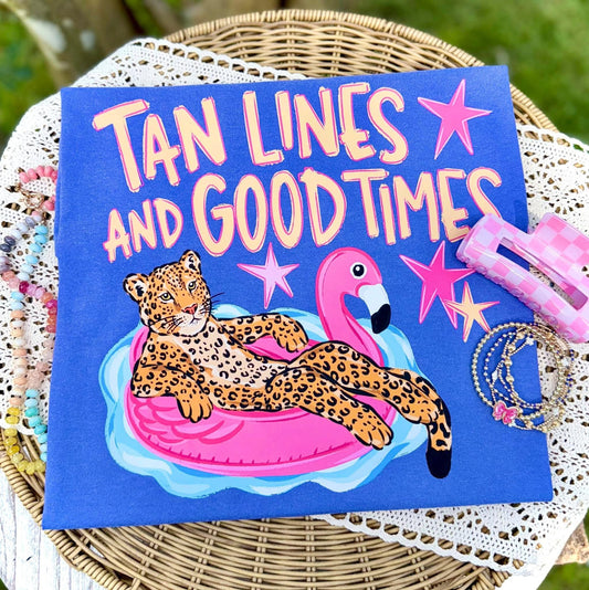 Tan Lines and Good Times Summer DTF Print