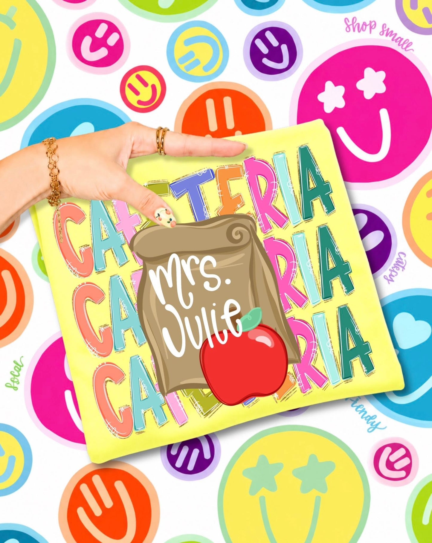 Cafeteria Custom School DTF Print