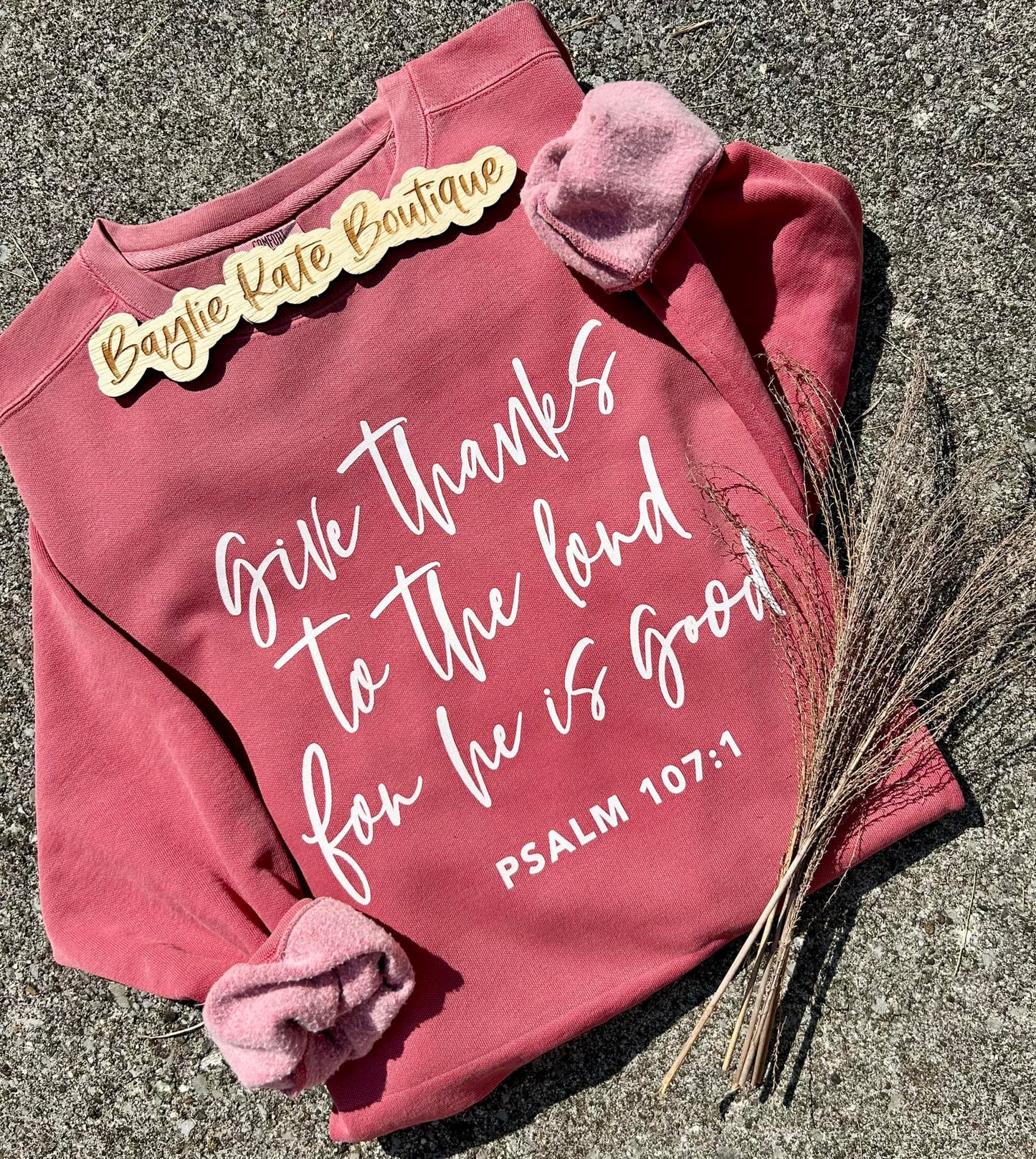 Give Thanks to the Lord sweatshirt