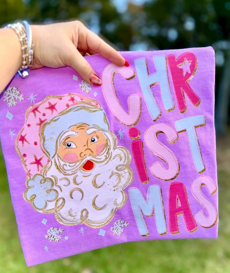 Christmas Santa DTF Transfer