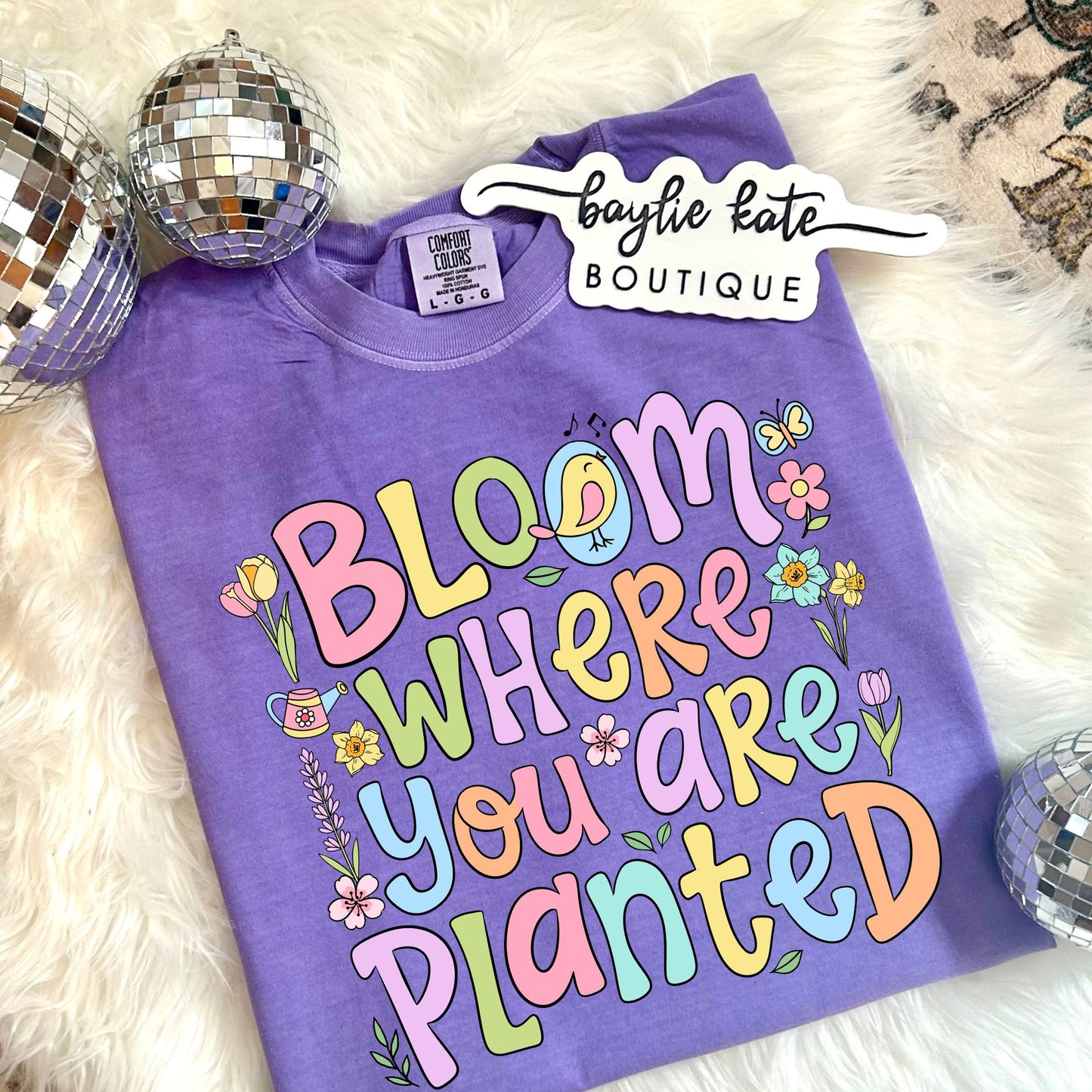 Bloom Where You Are Planted tee