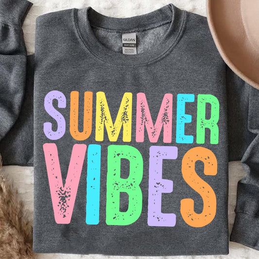 Summer Vibes Summer DTF Transfer