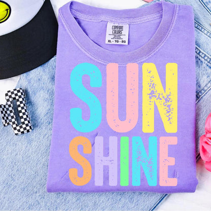 Sunshine Summer DTF Transfer