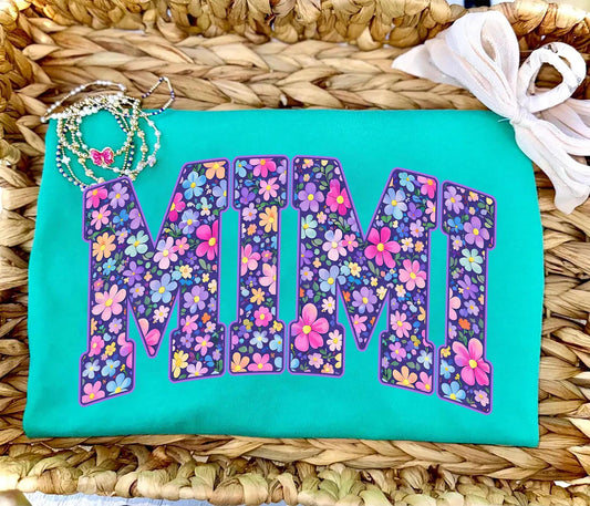 Spring Floral Mimi Title DTF Transfer