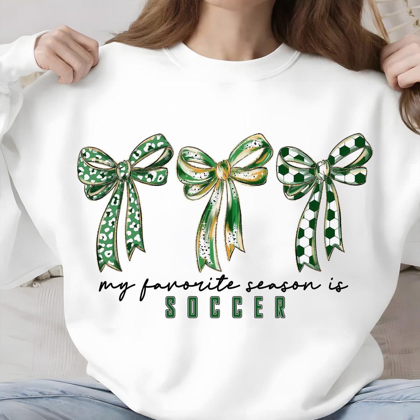 My Favorite Season is Soccer Sports DTF Print