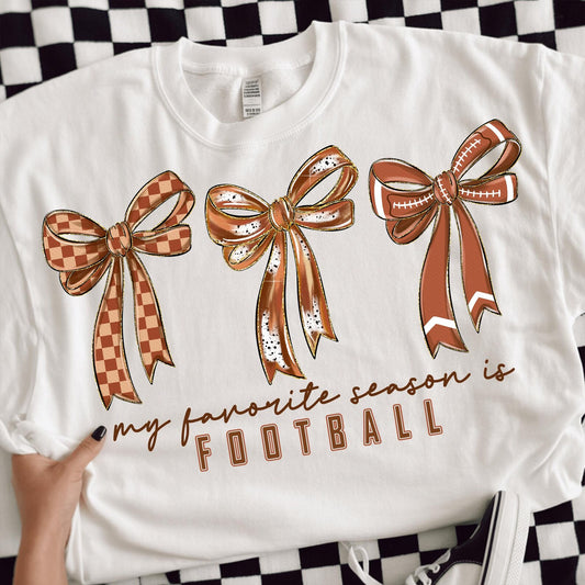 My Favorite Season is Football Sports DTF Print