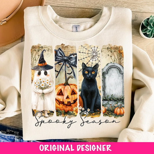 Spooky Season 4 Scene Halloween DTF Print