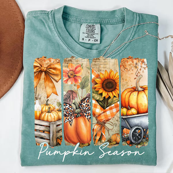 Pumpkin Season Fall DTF Print