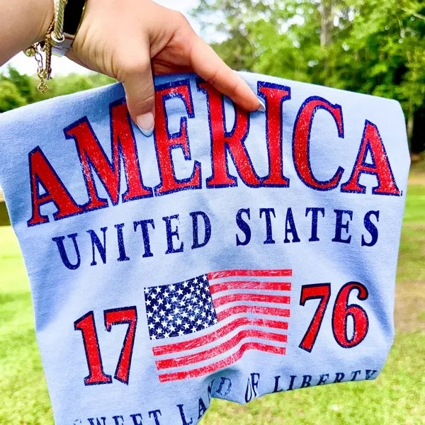 America 1776 July 4th DTF Transfer