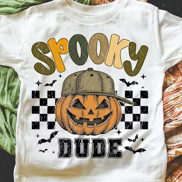 Spooky Dude Halloween DTF Print