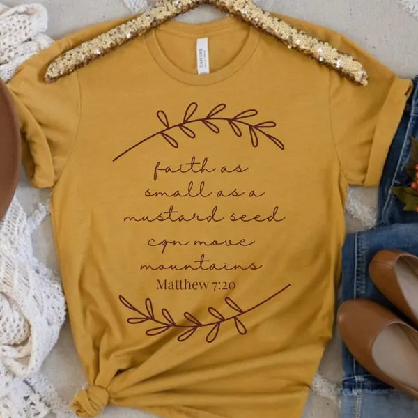 Mustard Seed Faith DTF Print