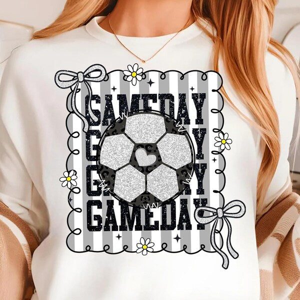 Soccer Gameday Sports DTF Print