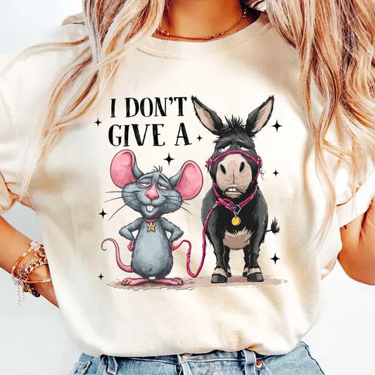 I Don't Give a Rat's Everyday DTF Print