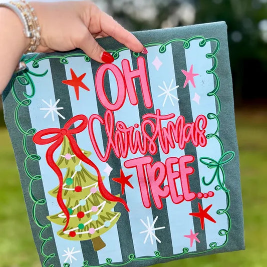 Oh Christmas Tree Christmas DTF Transfer