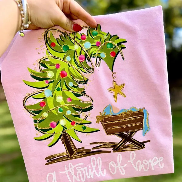 A Thrill of Hope Christmas DTF Transfer