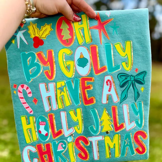 Have a Holly Jolly Christmas DTF Transfer
