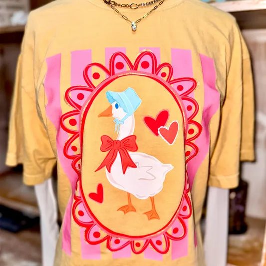 Love Goose Valentine's DTF Transfer