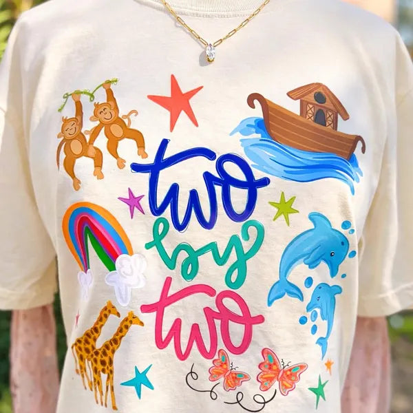 Two By Two Faith DTF Transfer