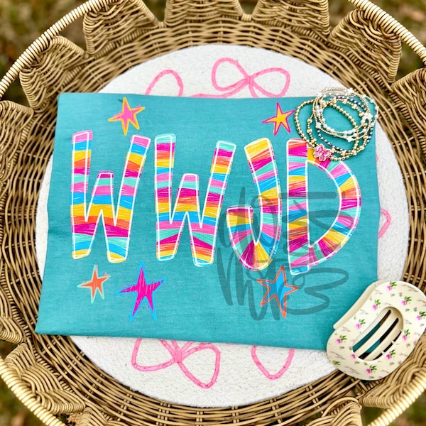 WWJD Faith DTF Transfer