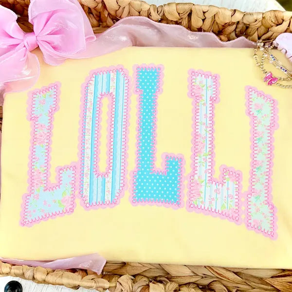 Lolli Title DTF Transfer