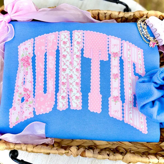Auntie Title DTF Transfer