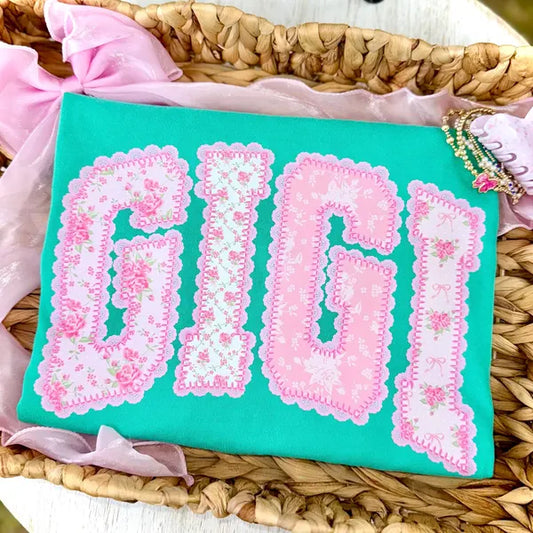 Gigi Title DTF Transfer